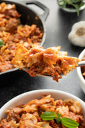 Bow Tie Skillet Lasagna