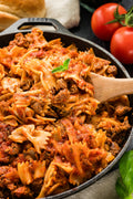Bow Tie Skillet Lasagna