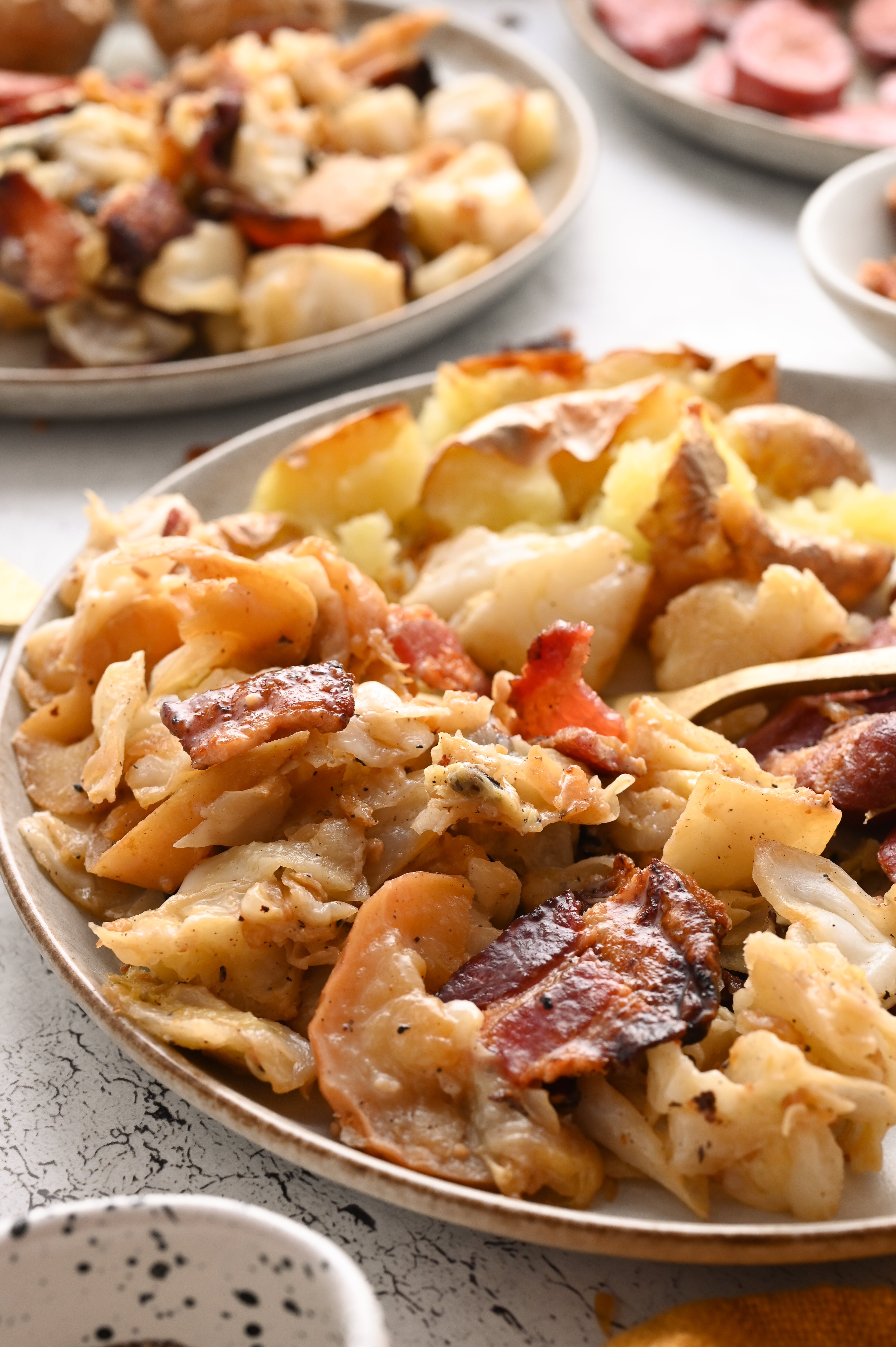 Fried Cabbage and Bacon (One Pan Cabbage and Bacon)