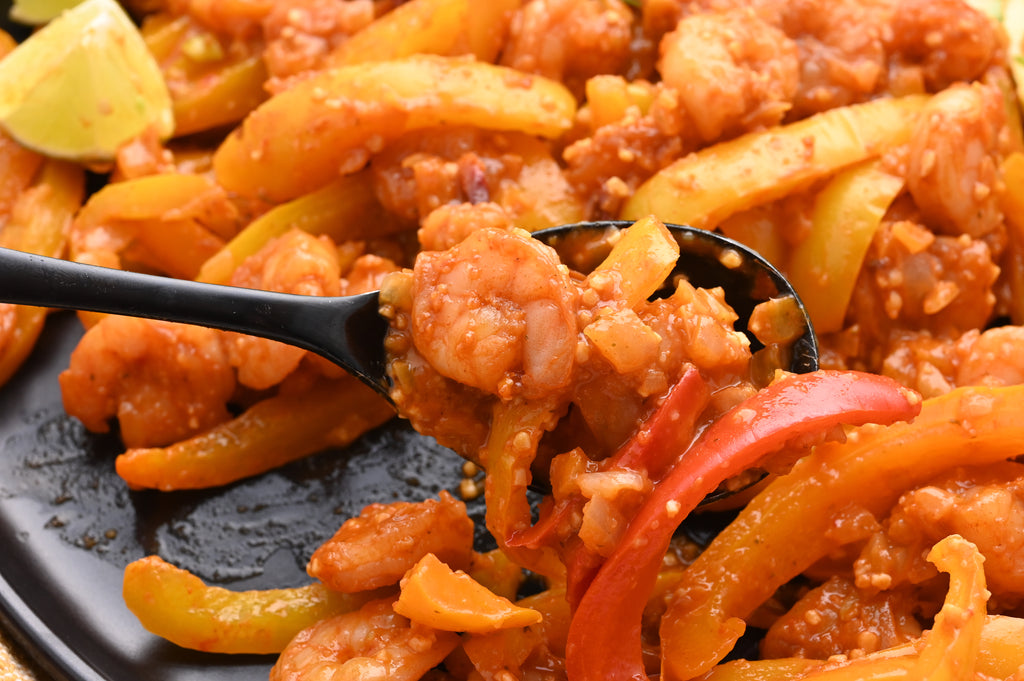 Shrimp Fajitas